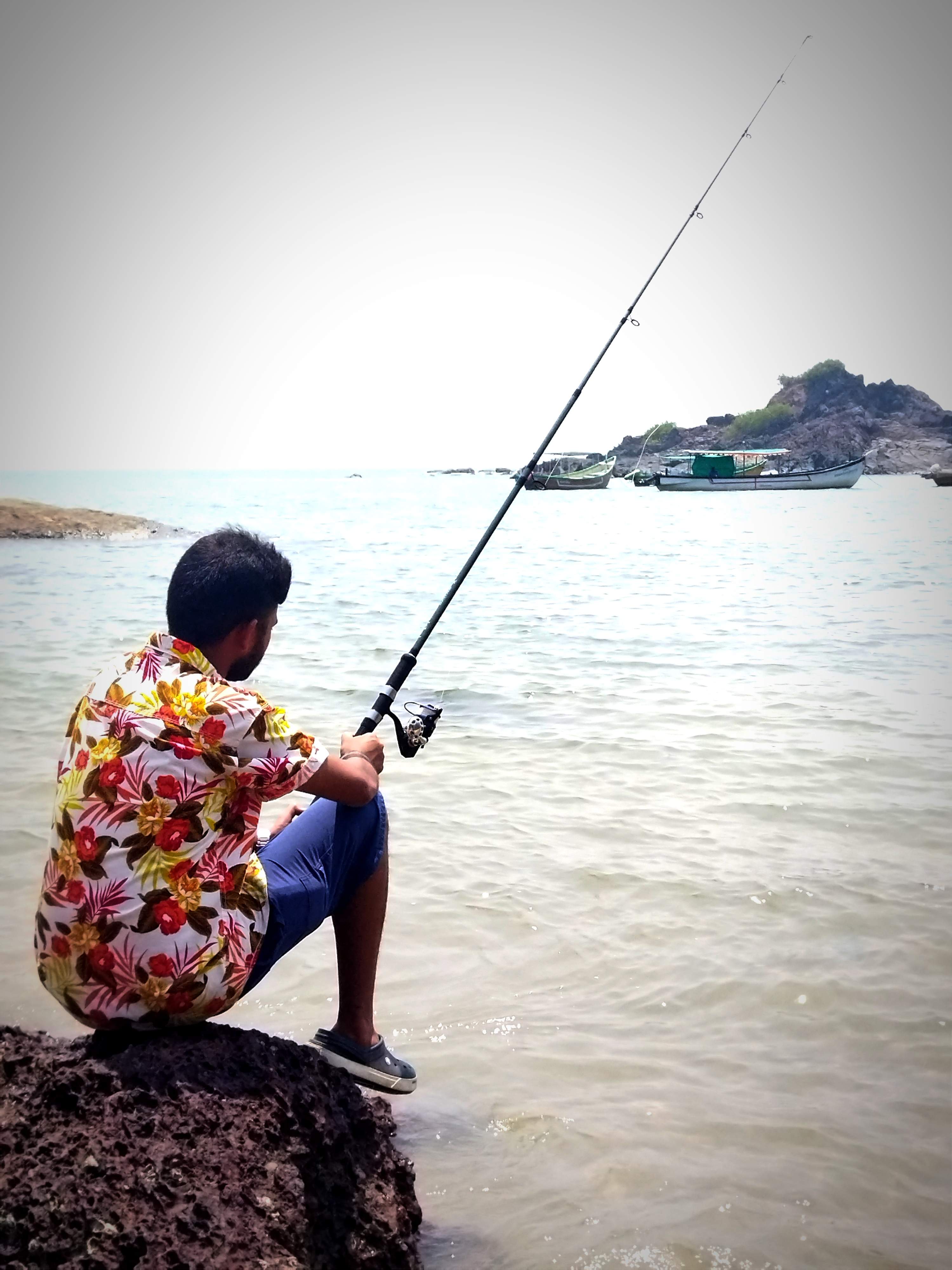 Boat ride to Paradise Beach from OM Beach in Gokarna