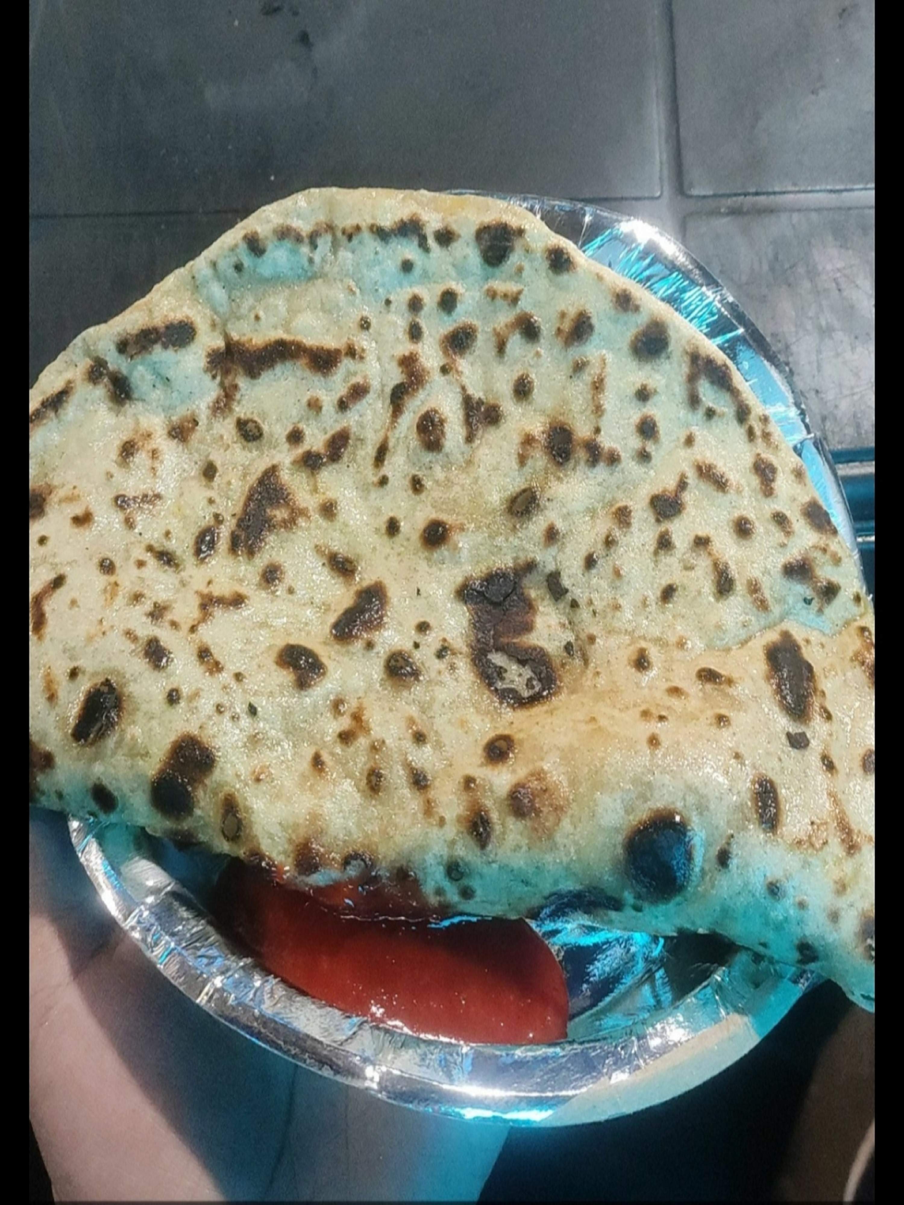 Milky white waters of Mandakini River flowing alongside the Kedarnath trek path