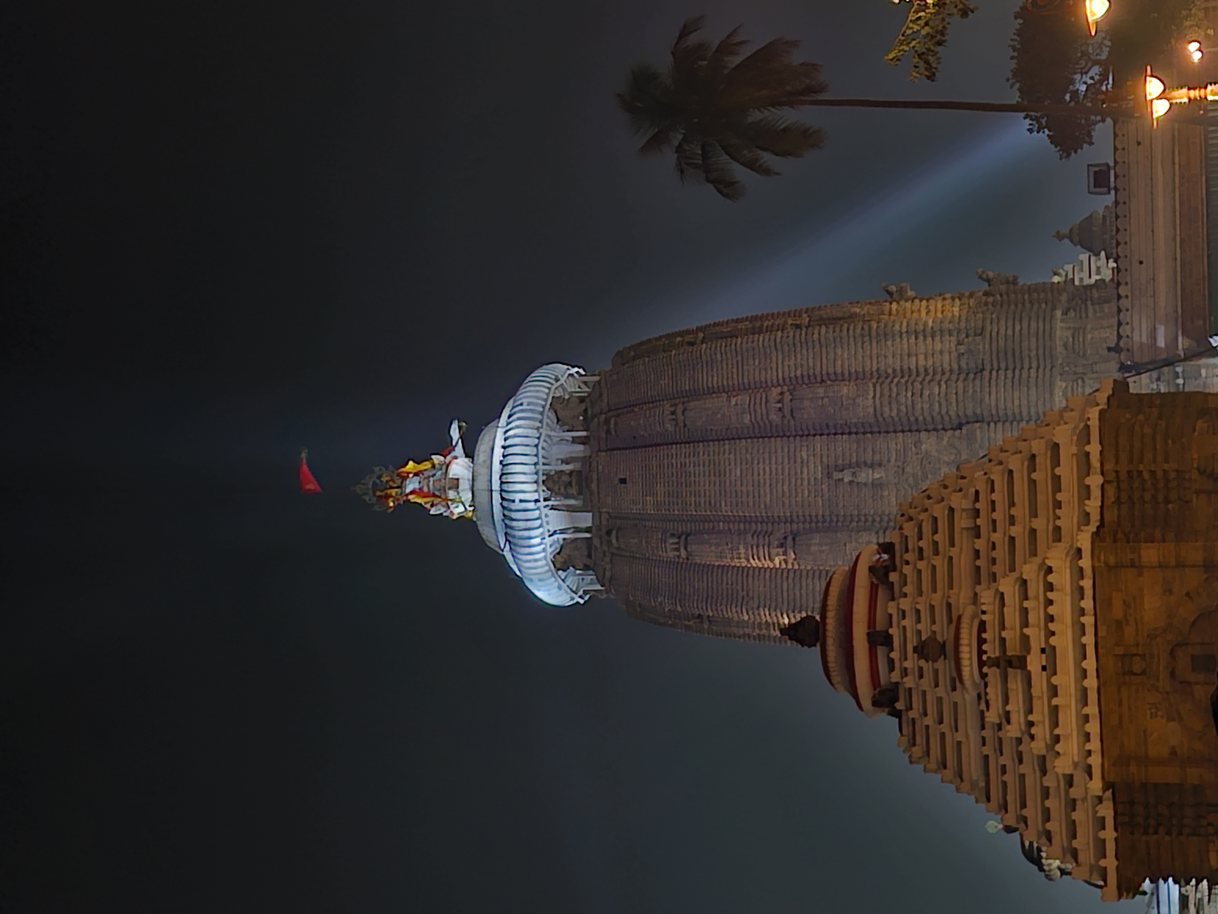 Majestic view of Puri Jagannath Temple in Odisha