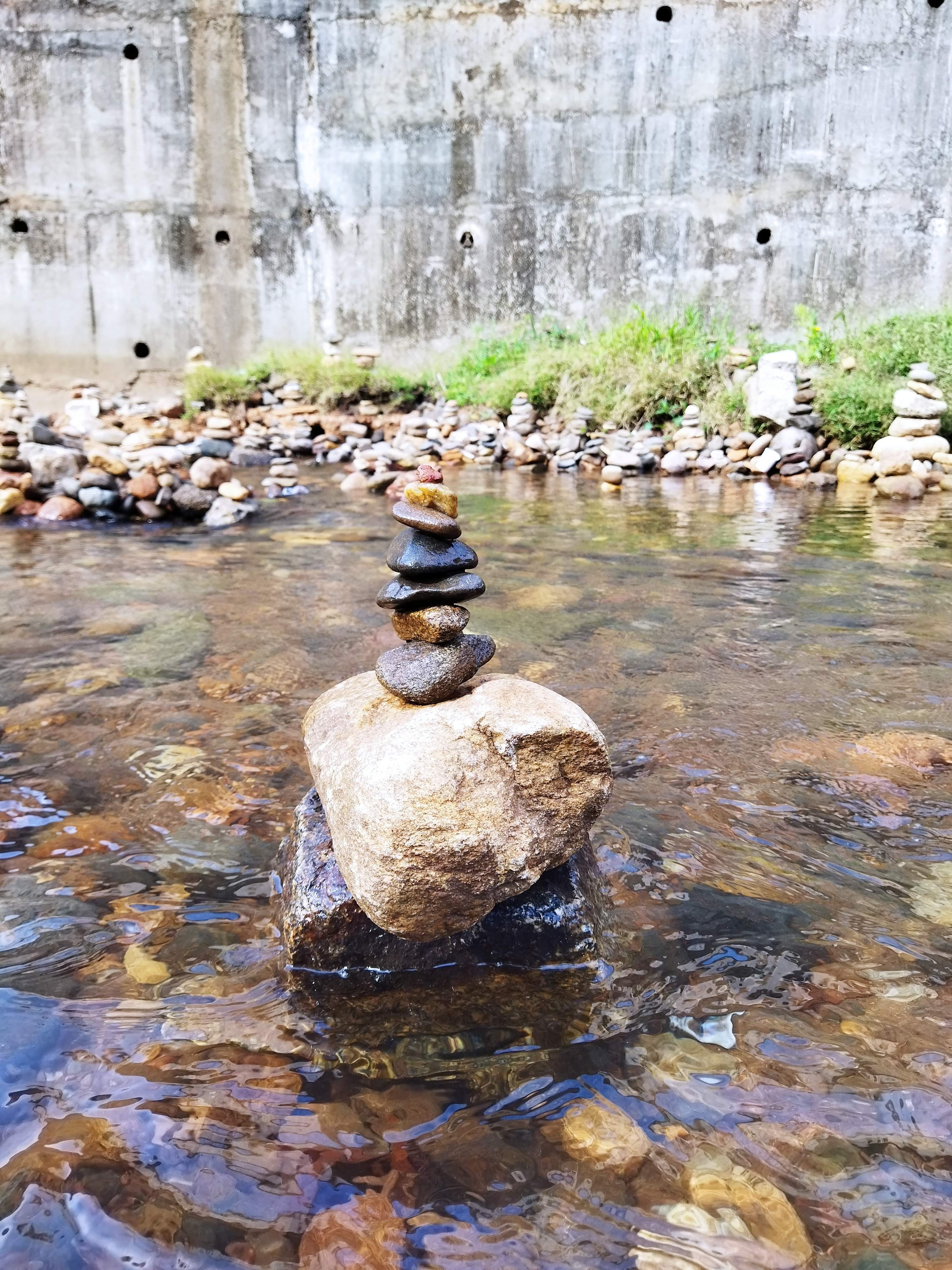 Beautiful Kukke Subramanya Temple with mountains in the background