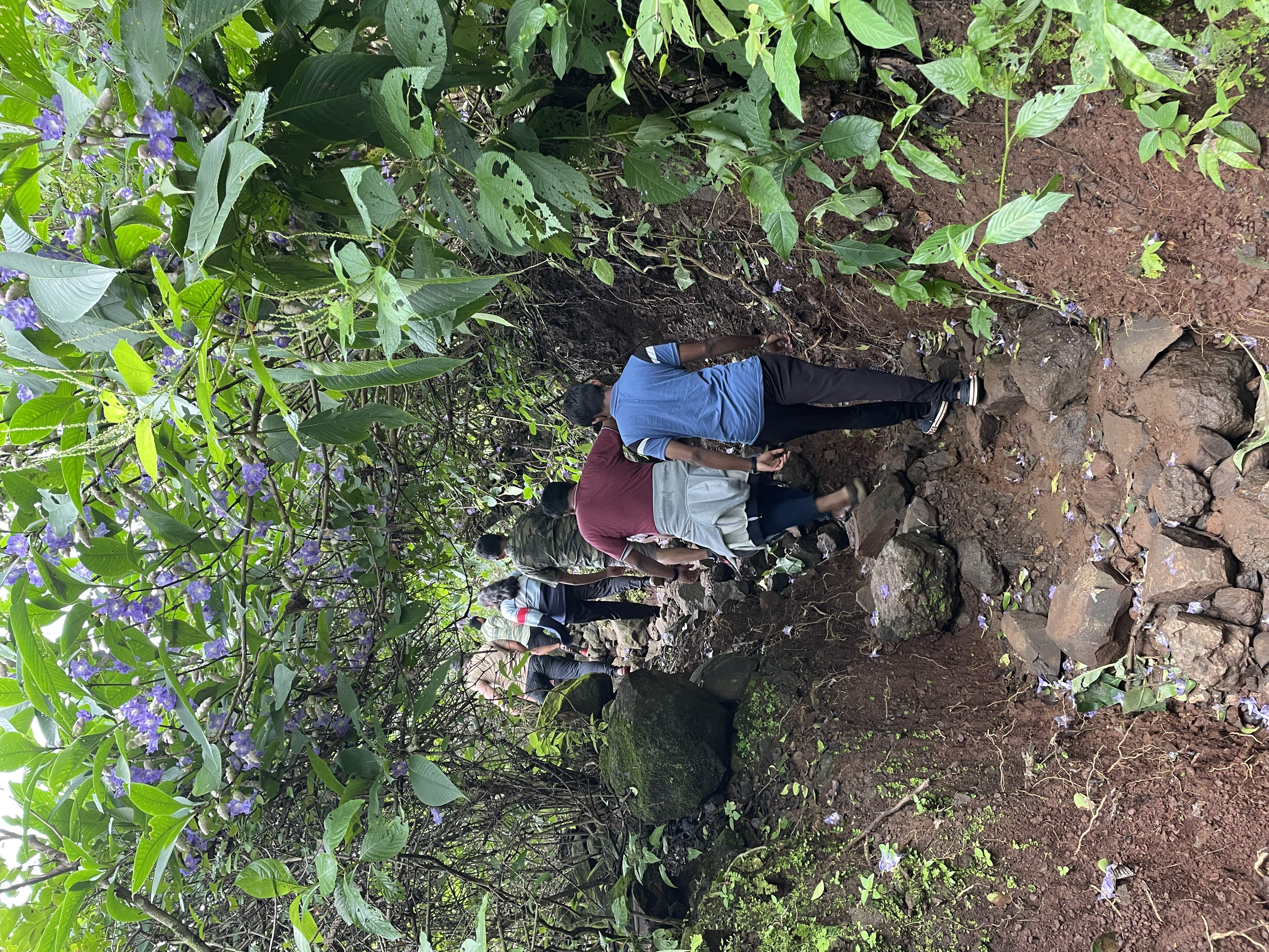 Harihara Fort resembling a ship from afar