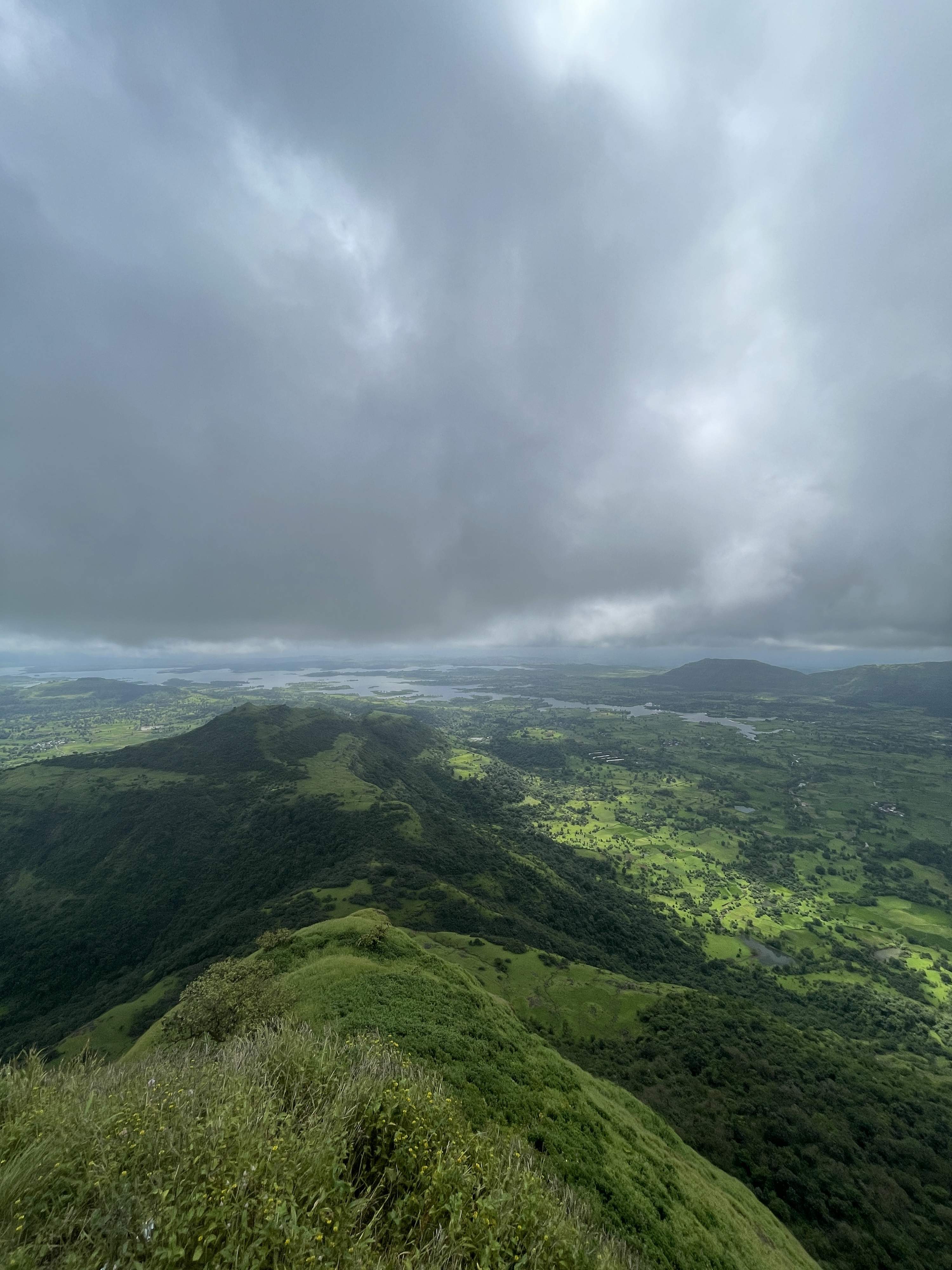 Climbing the 80-degree incline with hand grips