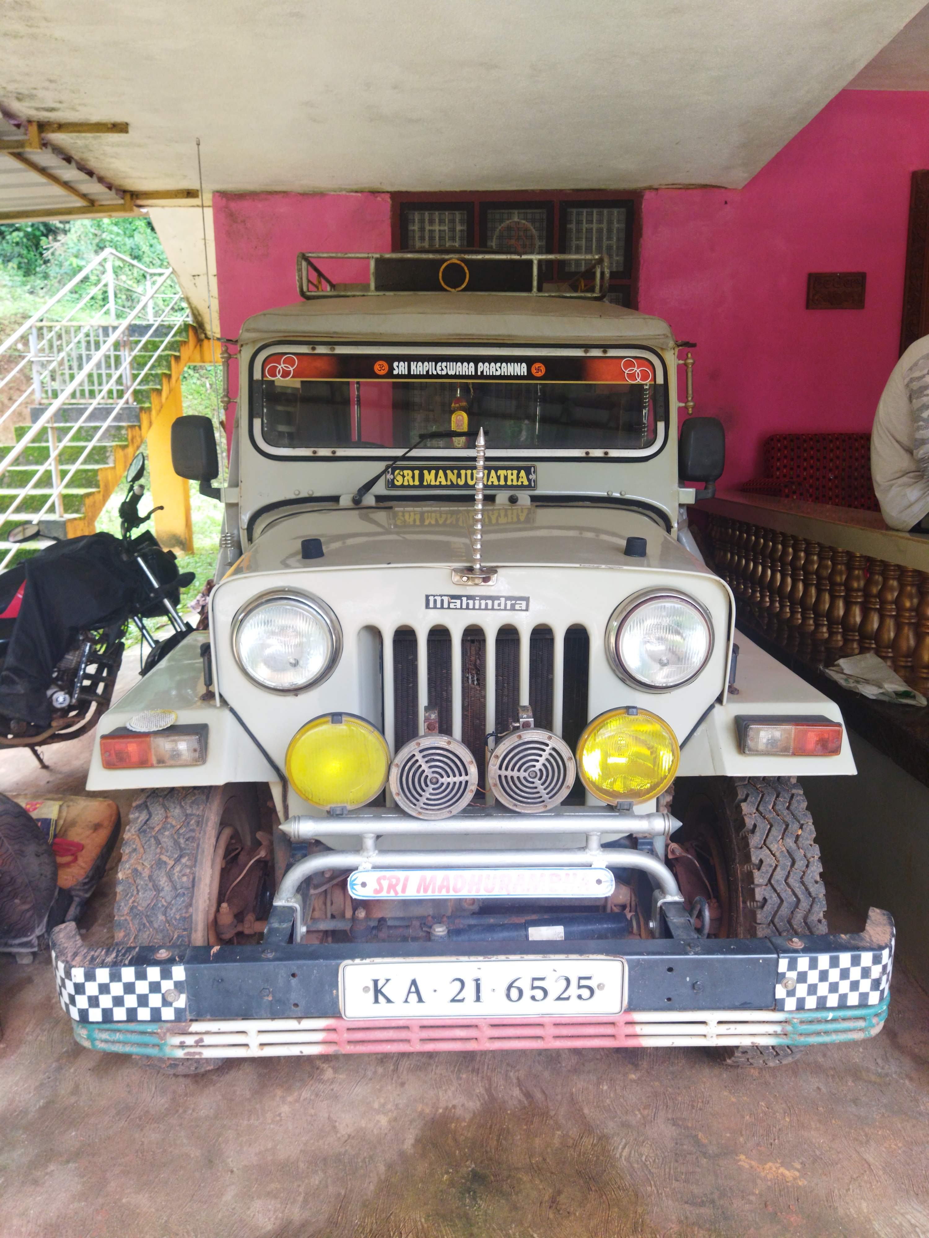 Viewpoint in Charmadi Ghat with winding roads