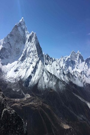 Mount Everest Base Camp in Nepal, the starting point for Everest expeditions